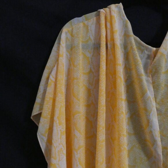 GEORGE | l - xl / large - extra large | Sheer Orange Open Front Cardigan | NWOT - Picture 11 of 15